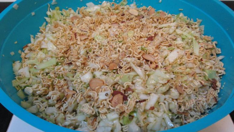 Asian Cabbage Salad Created by Gracieburger