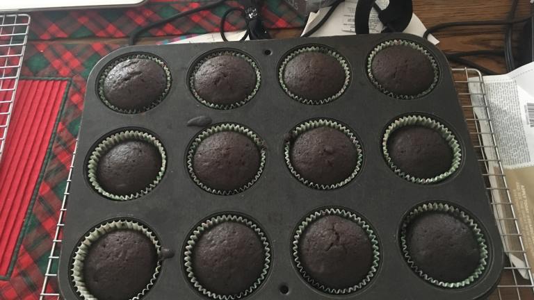 Eggless, Milkless Chocolate Muffins Created by Becca S.