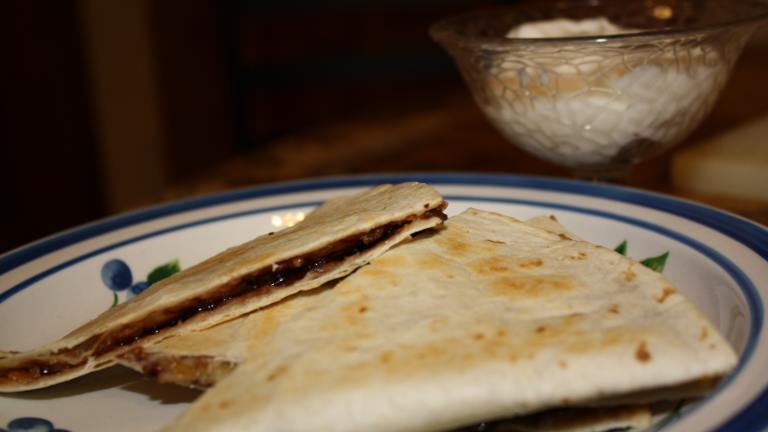 Dessert Quesadillas Created by Mommy2two