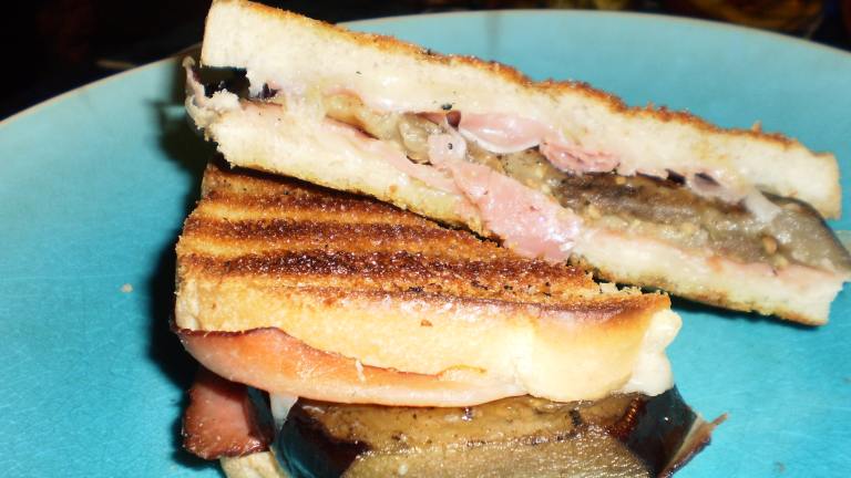 Cheesy Grilled Eggplant Sandwiches Created by breezermom