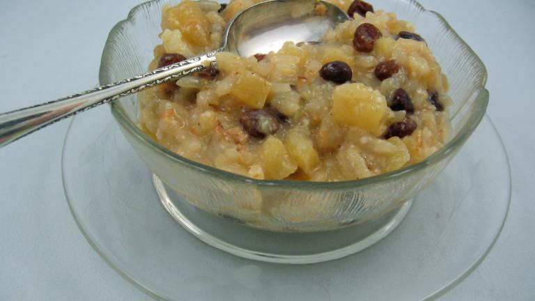 Apple Rice Pudding for a Rice Cooker Created by Dreamer in Ontario