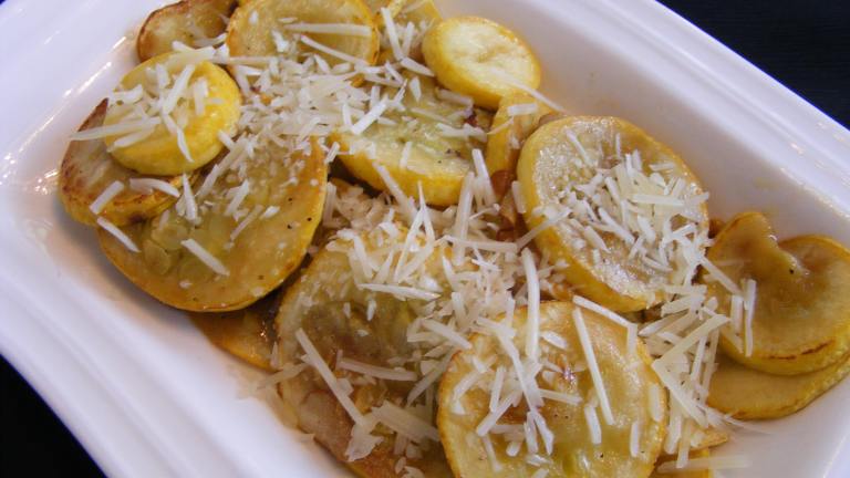 Stir Fry Parmesan Yellow Squash created by Seasoned Cook