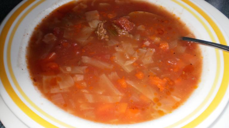 Crock Pot - Cabbage Beef Soup Created by NoraMarie