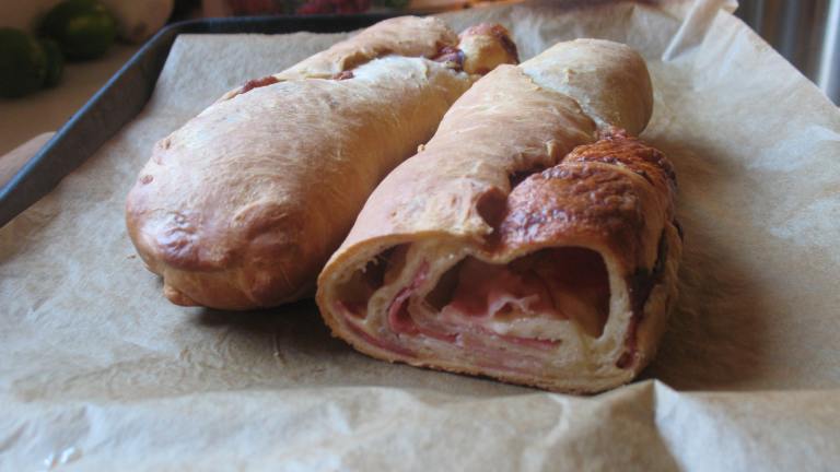 Calzone With Ham, Salami, Cheese created by LisaAD