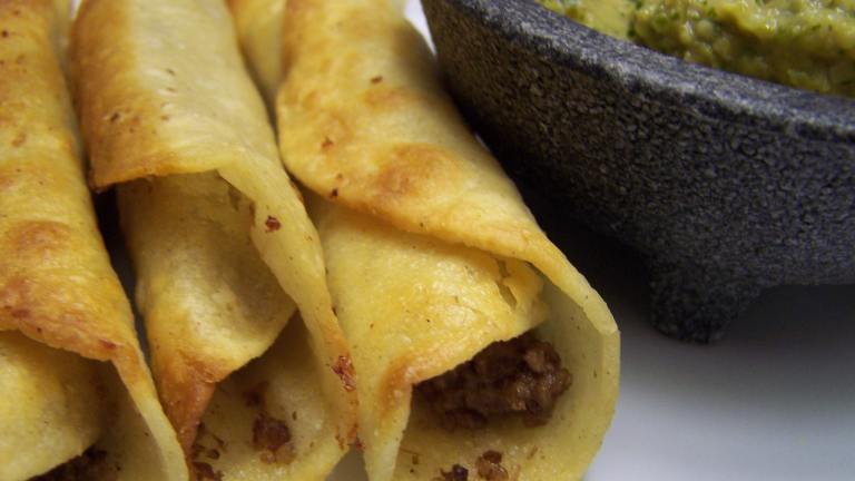 Beef Flautas created by CarolAT