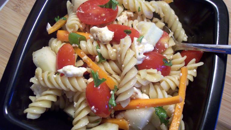 Pasta Salad W/Feta and Cherry Tomatoes created by Nif_H