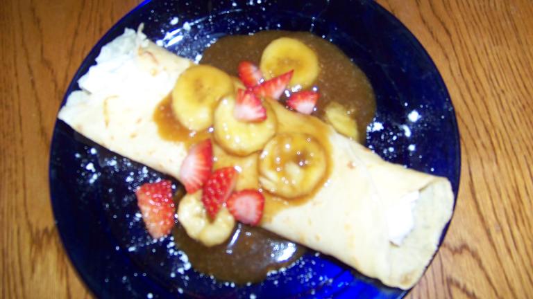 Banana-Berry Crepes Created by cookin4u