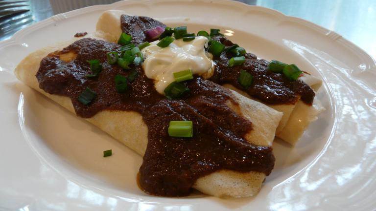 Pollo Crepes Con Mole Azul created by PaulaG