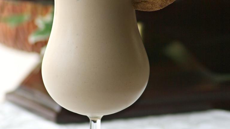 Peanut Butter, Banana and Baileys Cheesecake Milk Shake Created by Wildflour