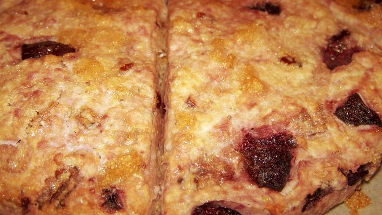 Cherry Nut Scones Created by Elly in Canada