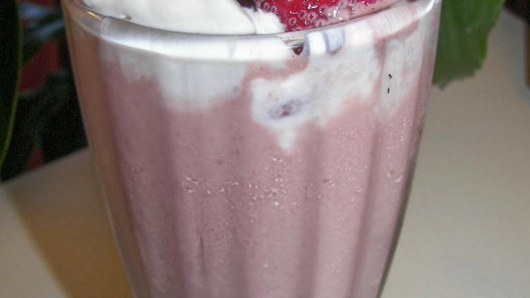 Chocolate Banana Strawberry Milk Shake created by Baby Kato