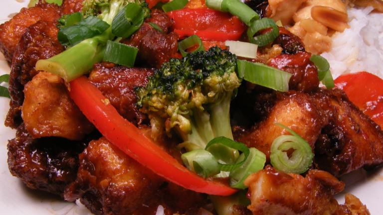 Chinese Take-Out General Tso's Chicken Created by Lavender Lynn