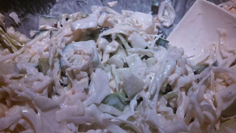 Crunchy West African Cabbage Salad Created by Elmotoo