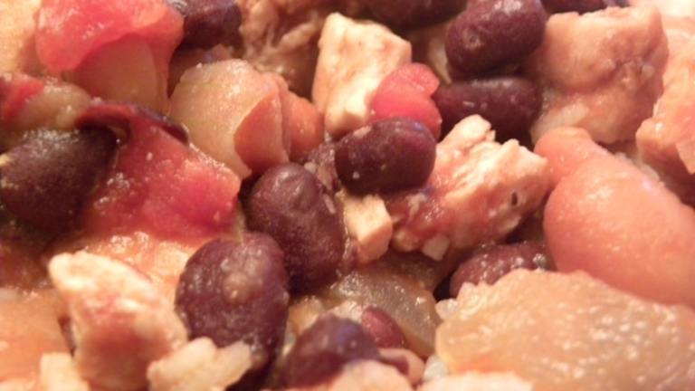 Southwestern Style Beans and Rice With Chicken Created by Mama_Jennie