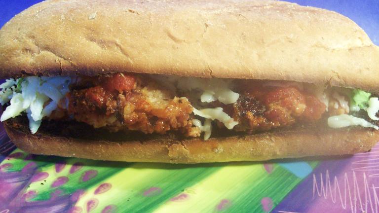 Vegetarian Pecan Meatball Hoagie created by Sharon123