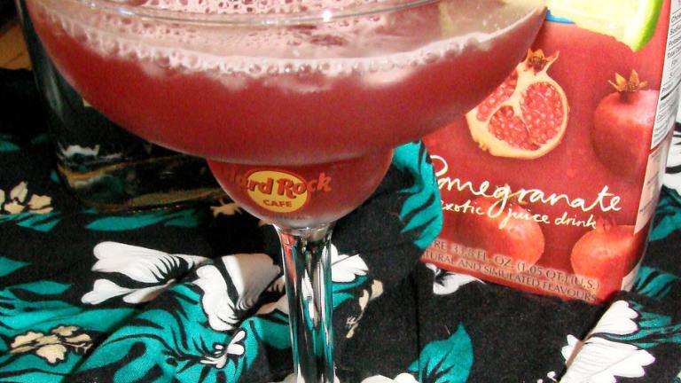 Pomegranate Margaritas Created by Boomette