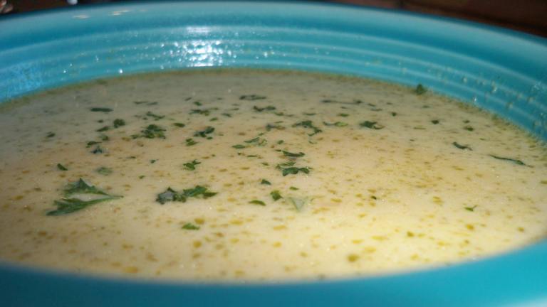 Green Bean and Parmesan Soup created by CookingONTheSide 