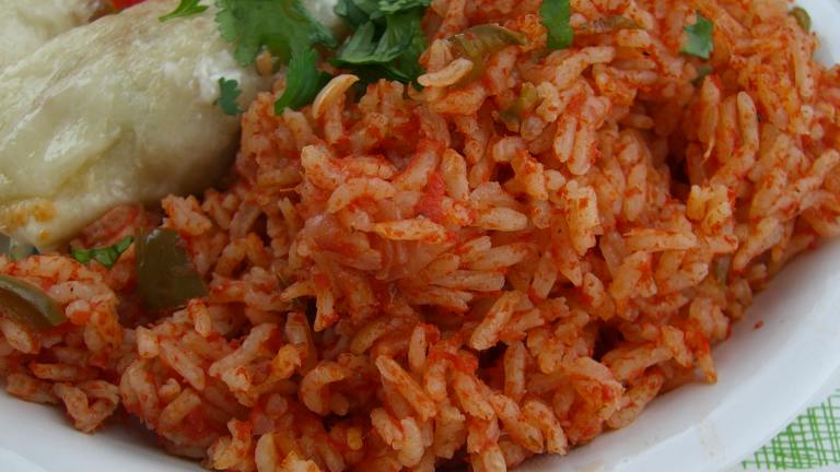 Mexican Take-Out Arroz Rojo (Red Rice) Created by ChefLee
