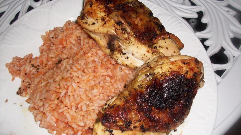 Mexican Take-Out Arroz Rojo (Red Rice) Created by mightyro_cooking4u