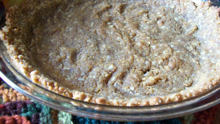 Peanut Butter Cookie Crumbs Pie Crust created by Chef shapeweaver 