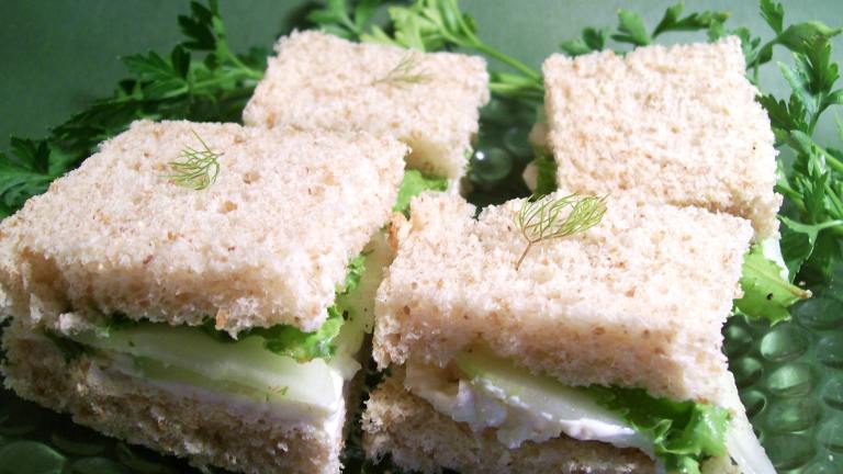 Cucumber and Mastershalum Tea Sandwiches (-- Tasty Dish--) Created by Sharon123
