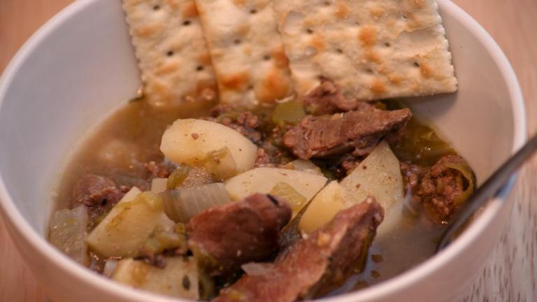 Dean's New Mexico Green Chile Stew Created by CandyTX