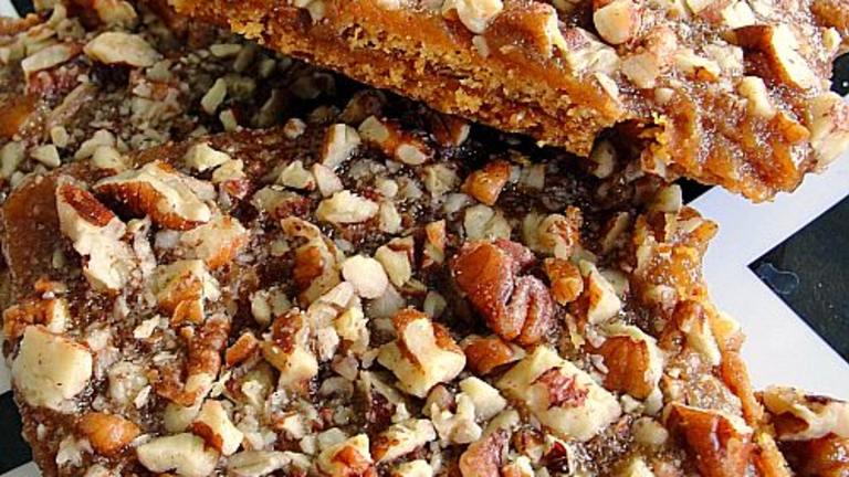 Pecan Toffee Squares Created by diner524