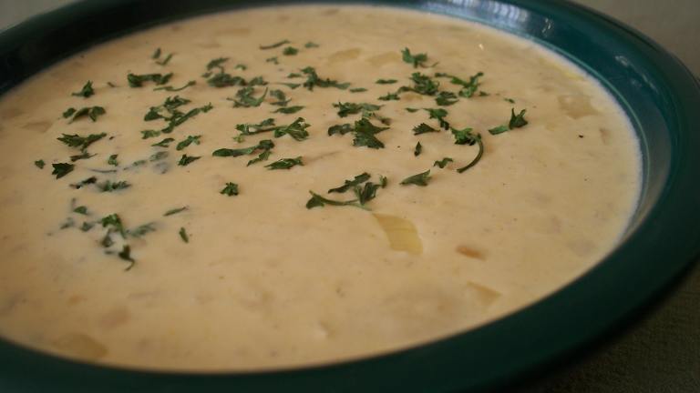 Cheese Onion Soup Created by Parsley