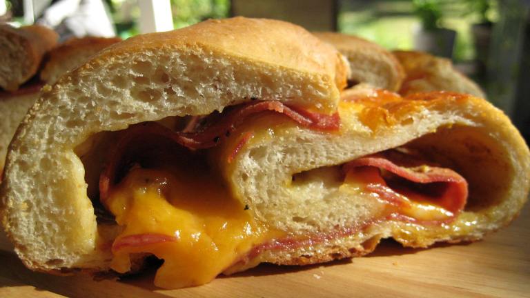Hot Pastrami Baked Sandwiches created by gailanng