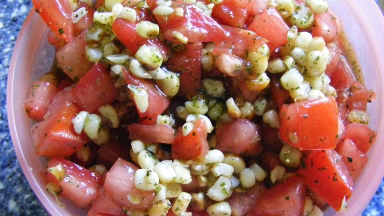Grilled Corn, Avocado and Tomato Salad created by Amy020