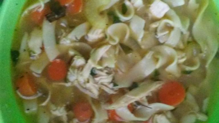 Chicken Noodle Soup With Fresh Herbs Created by Crystal L.