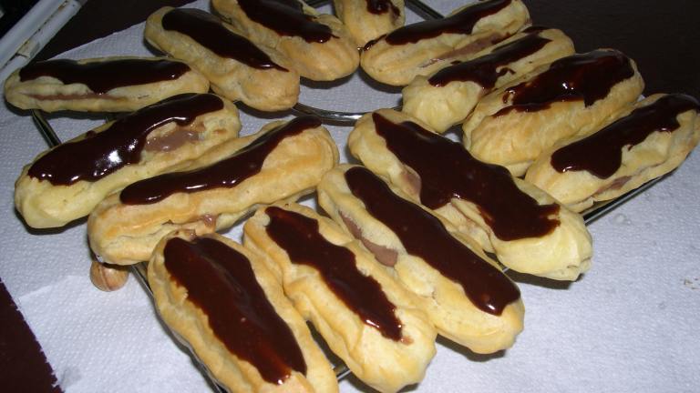 Double Chocolate Eclairs Created by kausha in Italy