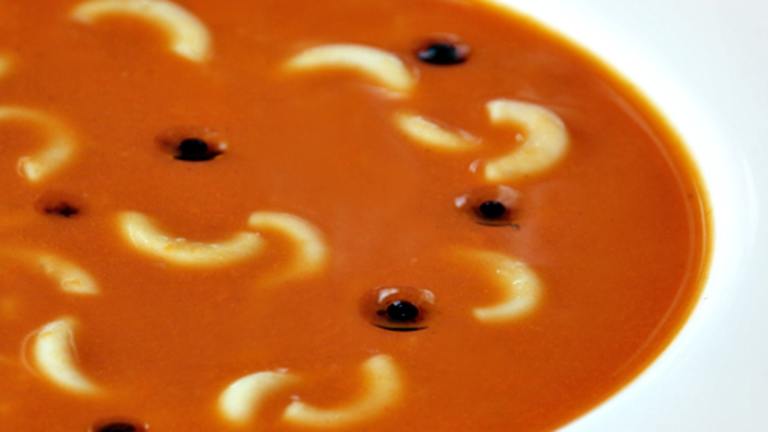 Roasted Tomato and Pasta Soup Created by AaliyahsAaronsMum