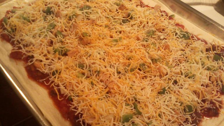 Chipotle Chicken Pizza Created by Shelby Jo