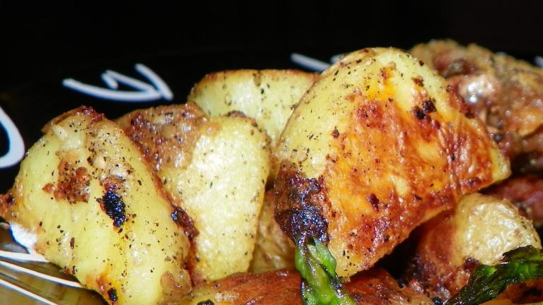 Oven Roasted Potatoes With Garlic and Rosemary Created by Baby Kato