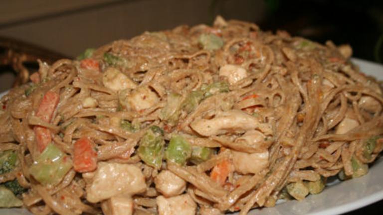 Thai Chicken Pasta Created by Nimz_