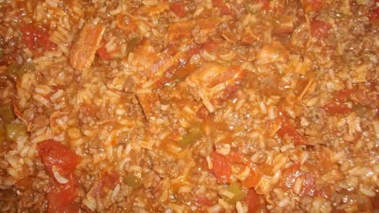 Hamburger Spanish Rice With Bacon Recipe - Food.com