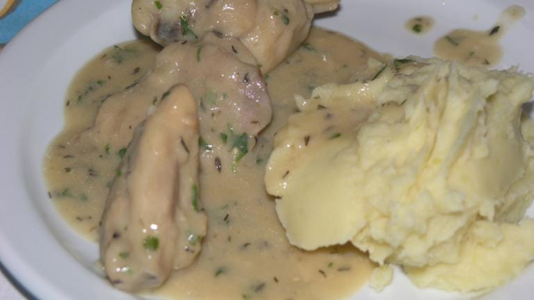 Rabbit in Mustard and Thyme Sauce As I Like It! Created by nitko