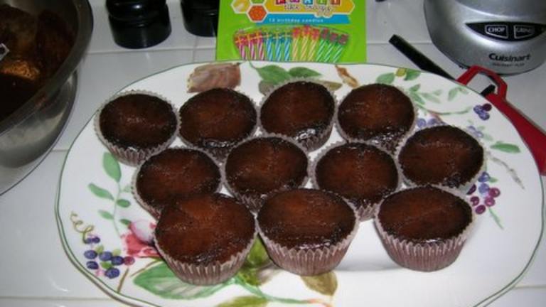 Fudge Brownie Cupcakes Created by Marla Swoffer
