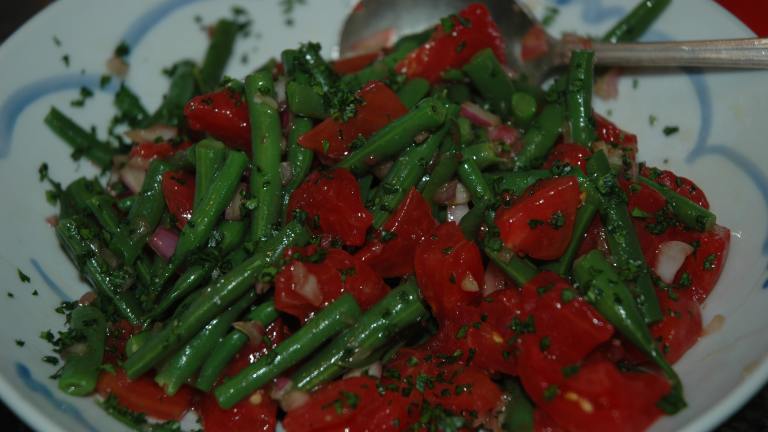 Mike's Fresh Green Bean Salad created by Sweetiebarbara