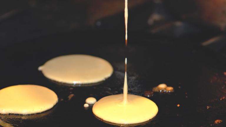 Dairy-Free, Gluten-Free Pancakes (Flapjacks) created by Elanas Pantry