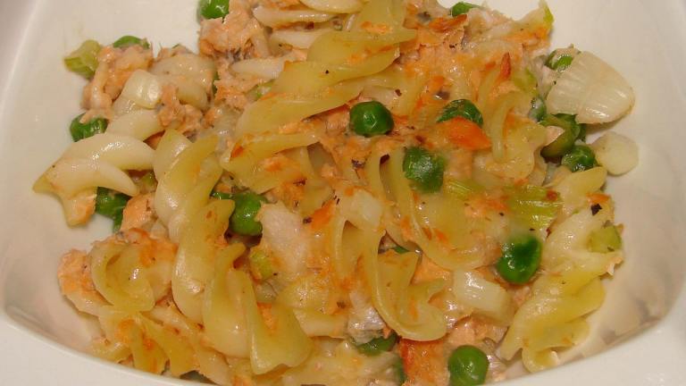 Canned Salmon Casserole Created by Boomette