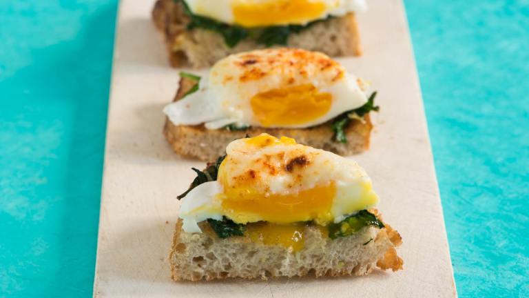 Poached Eggs Florentine Created by Robin and Sue