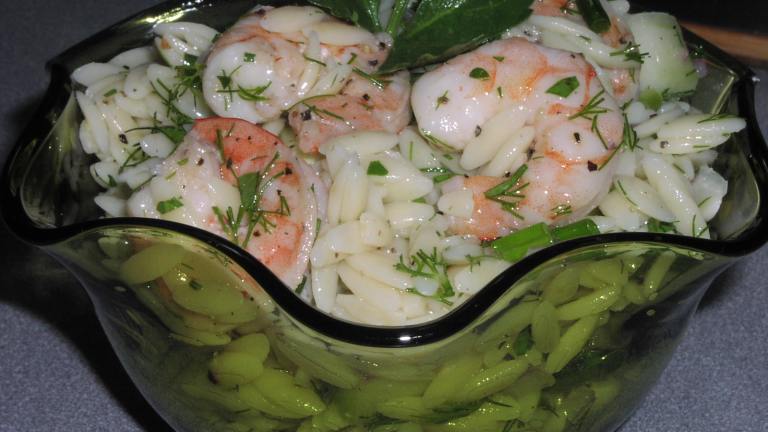 Roasted Shrimp and Orzo Created by teresas