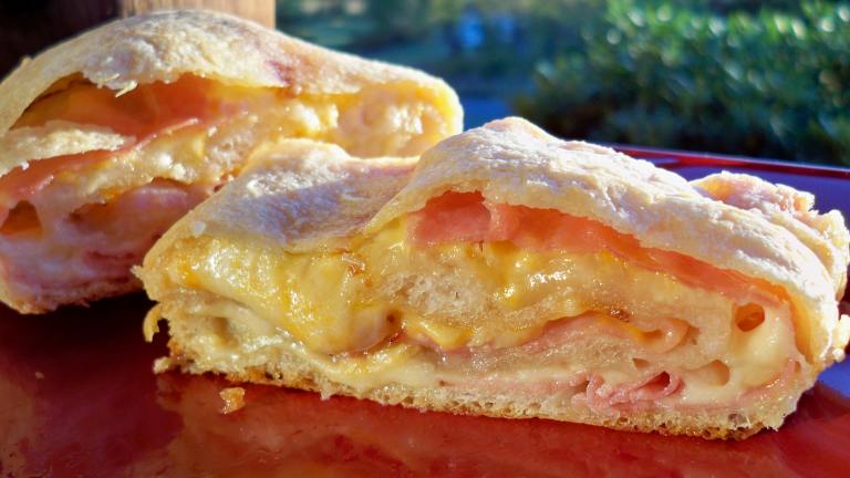Ham and Cheese Loaf Created by CookingONTheSide 