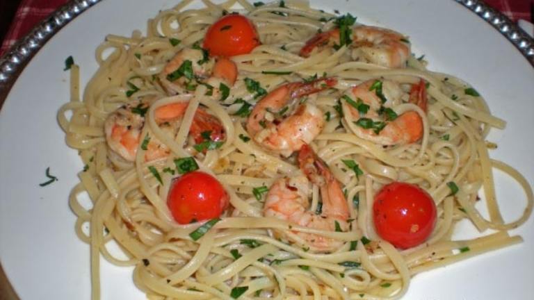Tyler Florence's Shrimp Scampi With Linguine Created by gemini08