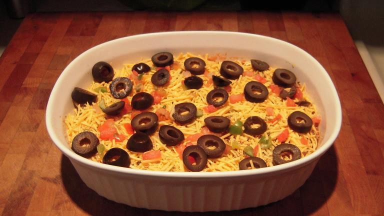 Incredible and Easy Taco Dip! Created by rsnelling42
