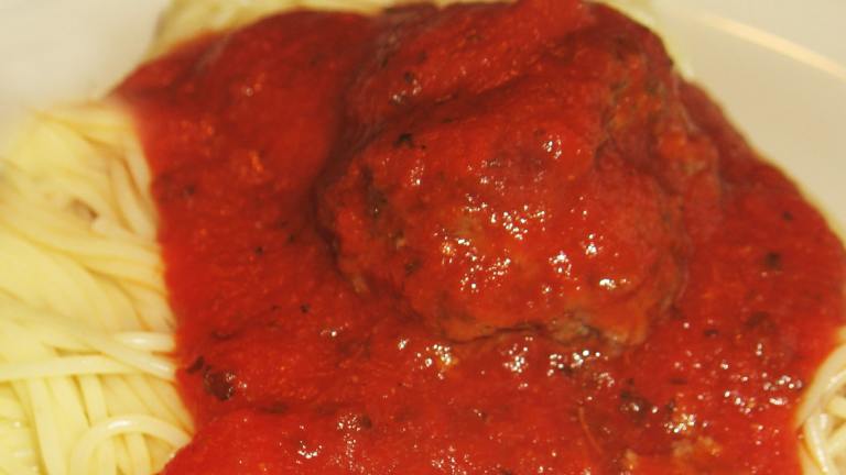 Easy Baked Parmesan Meatballs Created by AcadiaTwo