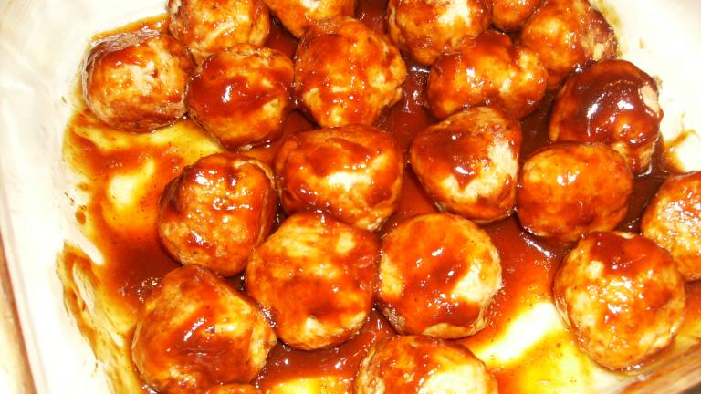 BBQ Chicken Meatballs created by Nif_H