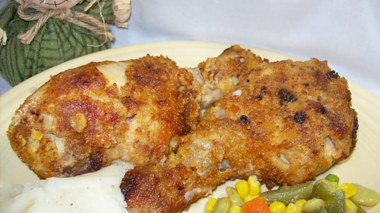 Extra-Crispy Garlic Baked Chicken created by Chef shapeweaver 